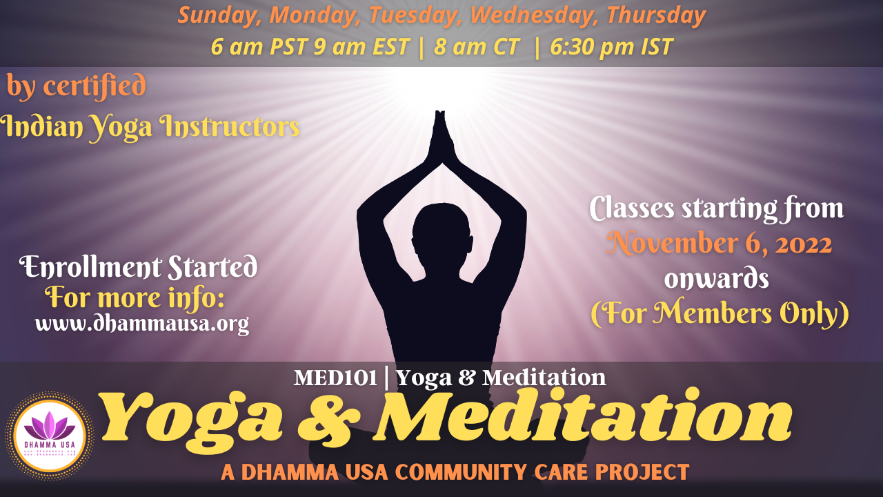 MED101 | Yoga & Meditation For Beginners